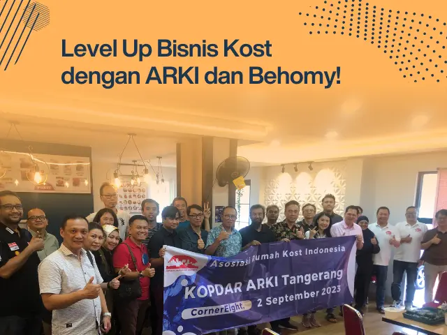 Level Up Bisnis Kost dengan ARKI dan Behomy!