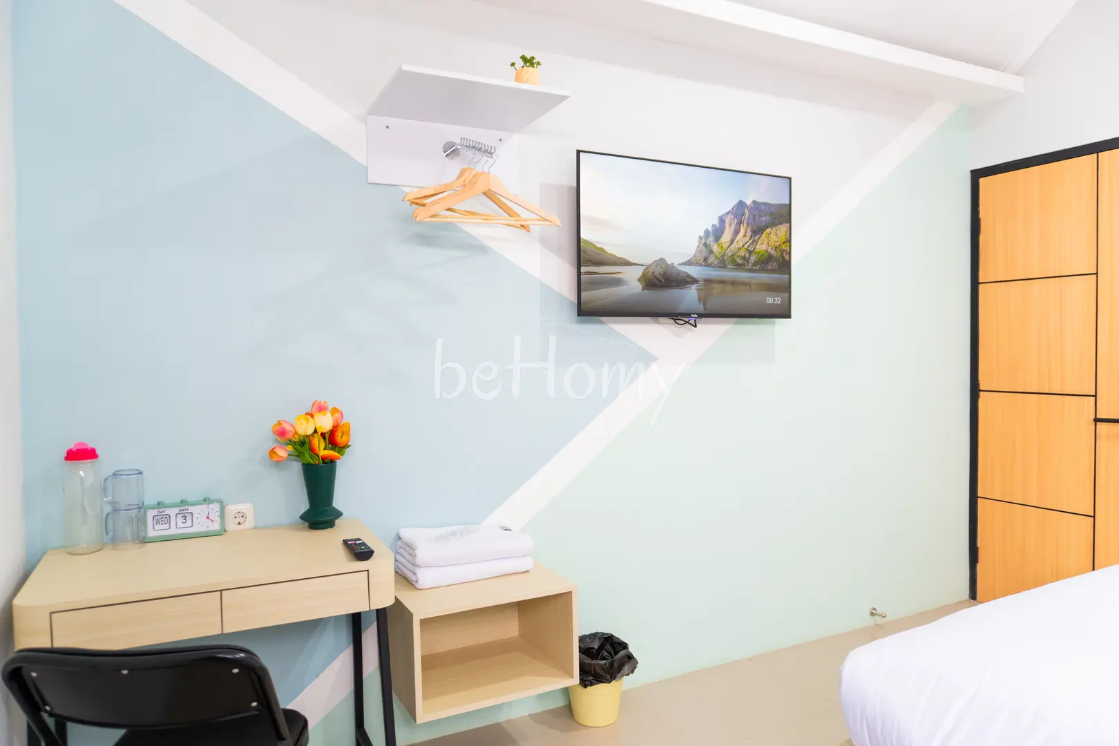 foto kamar Tipe Twin Bed properti Behomy Suhat Malang